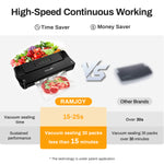 RAMJOY Multifunctional Food Vacuum Sealer Machine