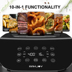RAMJOY Air Fryer 6.8 Quarts