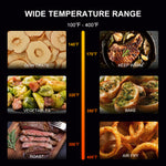 RAMJOY Air Fryer 6.8 Quarts RAF-650 BSS - RAMJOY