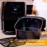 RAMJOY 5L Air Fryer (Recipes & Accessories) - RAMJOY